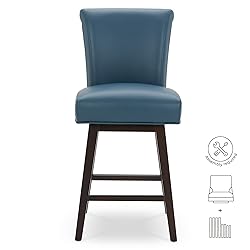 CHITA 26 Inch Counter Height Swivel Bar Stool, FSC