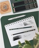 Faber-Castell Pitt Graphite Matt Pencil Tin 11 Matt Graphite for Drawing view 6