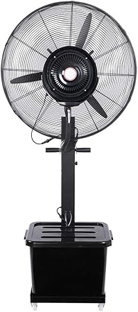 pedestal fan with water tank