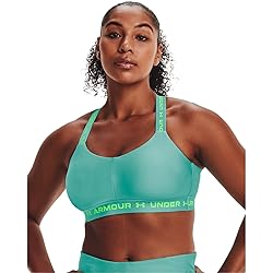 Under Armour Women's Crossback Low Bra, Neptune