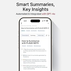 PLAUD Note AI Voice Recorder, App