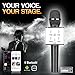 Portable Karaoke Wireless Microphone with Speaker Mic KTV Machine for Singing and Recording with Built-in Bluetooth Speakers and AUX Compatible with iPhone, Android and Smartphones