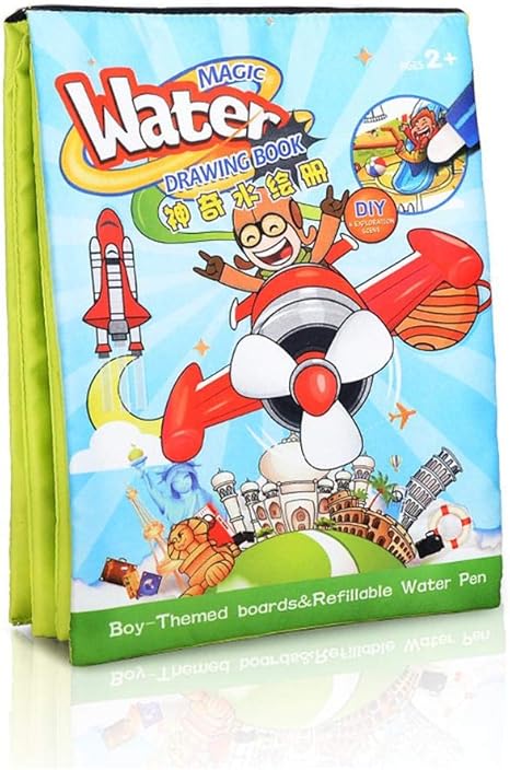 Frank Flechtwaren Toile De Dessin Avec Livre De Coloriage Magique Pour Bebe Motif Printemps Amazon Fr Bebes Puericulture