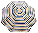 RIO Beach 6-foot UPF 50+ Beach Umbrella with Built-In Sand Anchor