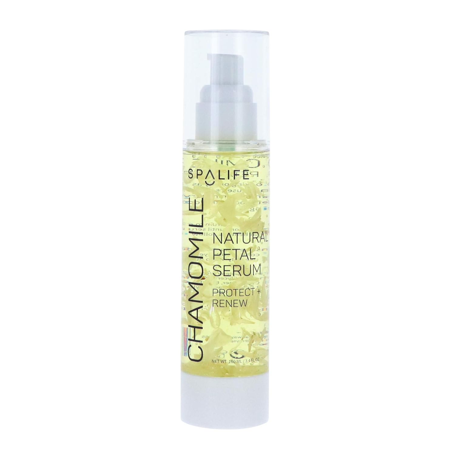 Spa Life Protect and Renew Natural Petal Serum - Chamomile 3.4 fl oz Bottle