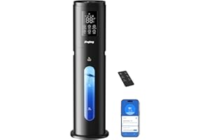 JINGKEY Humidifiers for Bedroom Large Room with 7L/1.85Gal Quiet Humidifiers, Smart App & Remote Control, 4 Mist Levels Cool Mist Humidifier for Home & Office