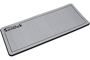 SeaDek 20mm Foam | Teak Anti- Fatigue Helm Station Pad | Non Slip Boat Standing Mat | 3M Adhesive Backing