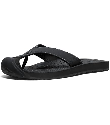Amazon.com | KEEN Men's Waimea H2 Toe Protecting Flip-Flops, Black