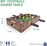 Power Play Table Top Football Game 20 Inch Wood Indoor Outdoor Kid Adult view 7