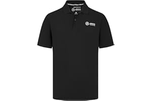 Mercedes AMG Petronas F1 Men's Polo with 3D Team Logo Execution