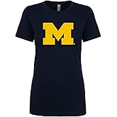 J2 Sport University of Michigan Wolverines NCAA Block M Women's T-Shirt
