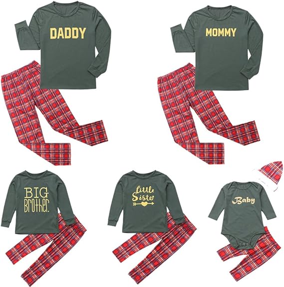 brother and sister matching christmas outfits