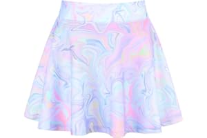 JESKIDS Pleated Skirts Girls' Tennis Skirts Golf Skort Athletic Dance Running School Sport Skirts with Shorts