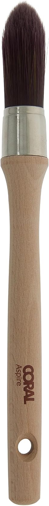 Coral 33713 Aspire 21mm Round Sash Paint Brush Premium FSC Wood Handle view 4