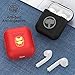 AirPods Case Marvel Avengers Case for AirPods Protective Silicone AirPods Case Compatible with Apple AirPods 1 & 2, Marvel AirPod Case (Black Thor)