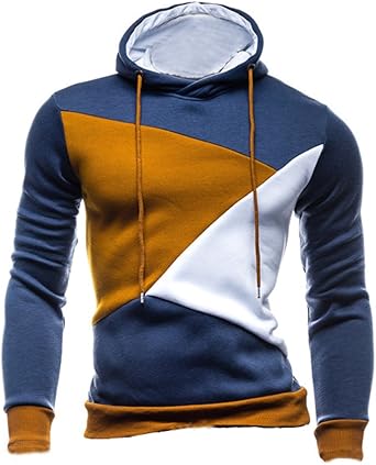 mens color block sweatshirt