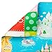 Baby Care Play Mat (Large, Playful - Magical Island) 82'' x 55'' Original One-Piece Reversible Rollable Waterproof Play Mat for Infants, Babies, Toddler, and Kids