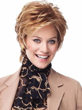 Amazon Com Magicalove Natural Short Wigs For Round Faces