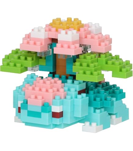 Nanoblock NBPM-075 - Garchomp/Carchacrok/Knakrack - Set Di Costruzioni Pokemon In Micro Mattoncini