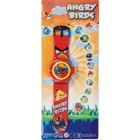 buycrafty Angry Birds Imágenes Proyector Reloj infantil digital ...