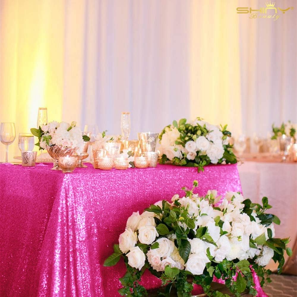 Best table cloth for party neon pink