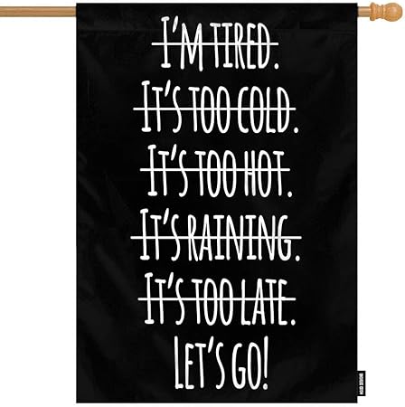 Amazon Com Hgod Designs Quote House Flag Motivational Sport