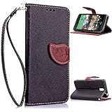 For HTC,HTC Desire 610 Case,Candywe Case For HTC Desire 610 ,Flip Wallet Cover With Credit Card Slots For HTC Desire 610 For Men For Women (Not Fit HTC Desire other Phone)#1