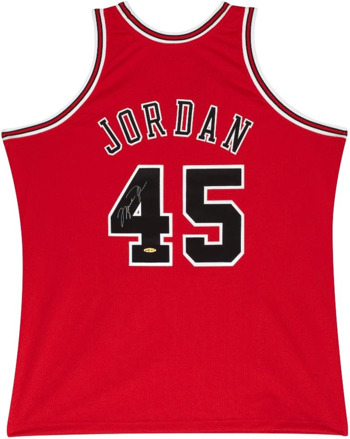 jordan signed jersey