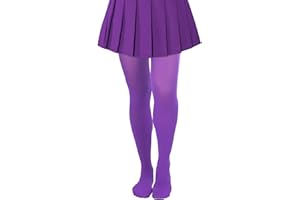 Lastclream High Waisted Tights for Women Cosplay Costume Stockings 80 Denier Semi Opaque Pantyhose Full Footed