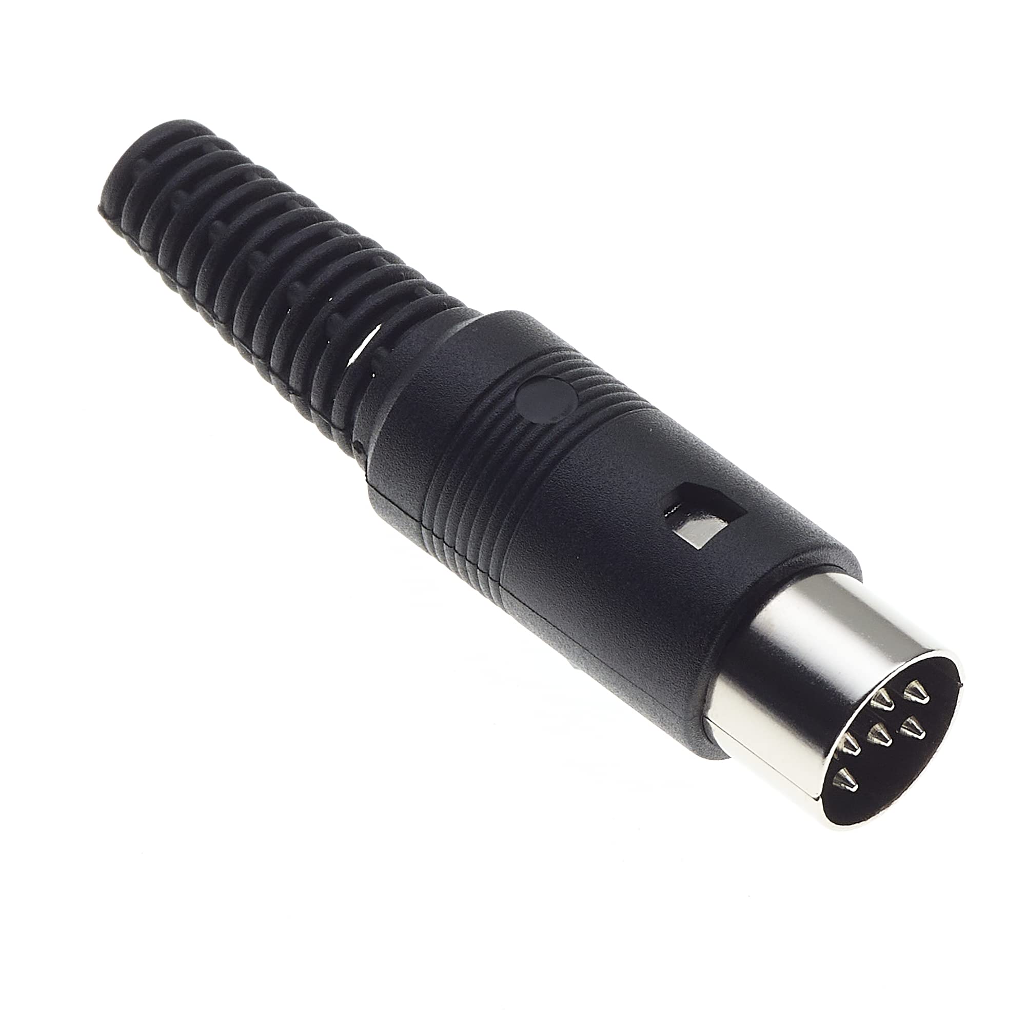 Keple 6 Pin DIN Plug - Male Adapter Socket Audio AV Connector Solder Pin Din