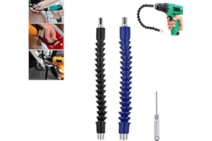 GROLOMO Super Bit,Superbit Screwdriver Flexible,Superbit Tool,Flexible Drill Bit Extension,Super Bit Bendable,360 Degree Screwdriver Extension for Any Angle (2pcsB)