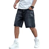 GORGLITTER Boy's Jorts Baggy Jeans Shorts Trendy Wide Leg Denim Shorts | Boys Jeans Shorts Size 10-12 14-16, Baggy Jorts, Teen Tween Boys Kids Clothes, Western Rodeo Outfits