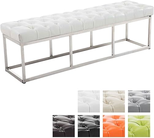 Clp Panca Design Chesterfield Amun In Acciaio Inox I Panchina