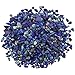 SUNYIK Lapis Lazuli Tumbled Chips Stone Crushed Pieces Irregular Shaped Stones 1pound(about 460 gram)
