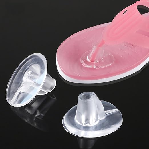 HugeDE 3 Pairs Self Adhesive Gel Thong Sandals Inserts