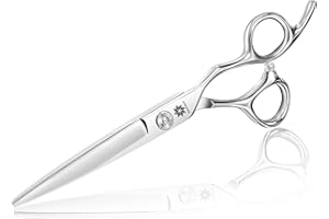 Dream Reach 6" Professional Hair Cutting Scissors Japan 440C Steel Thinning Scissor for Men/Women Cutting for Salon/Barber/Ho