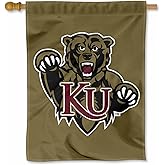 KU Bears Double Sided House Flag
