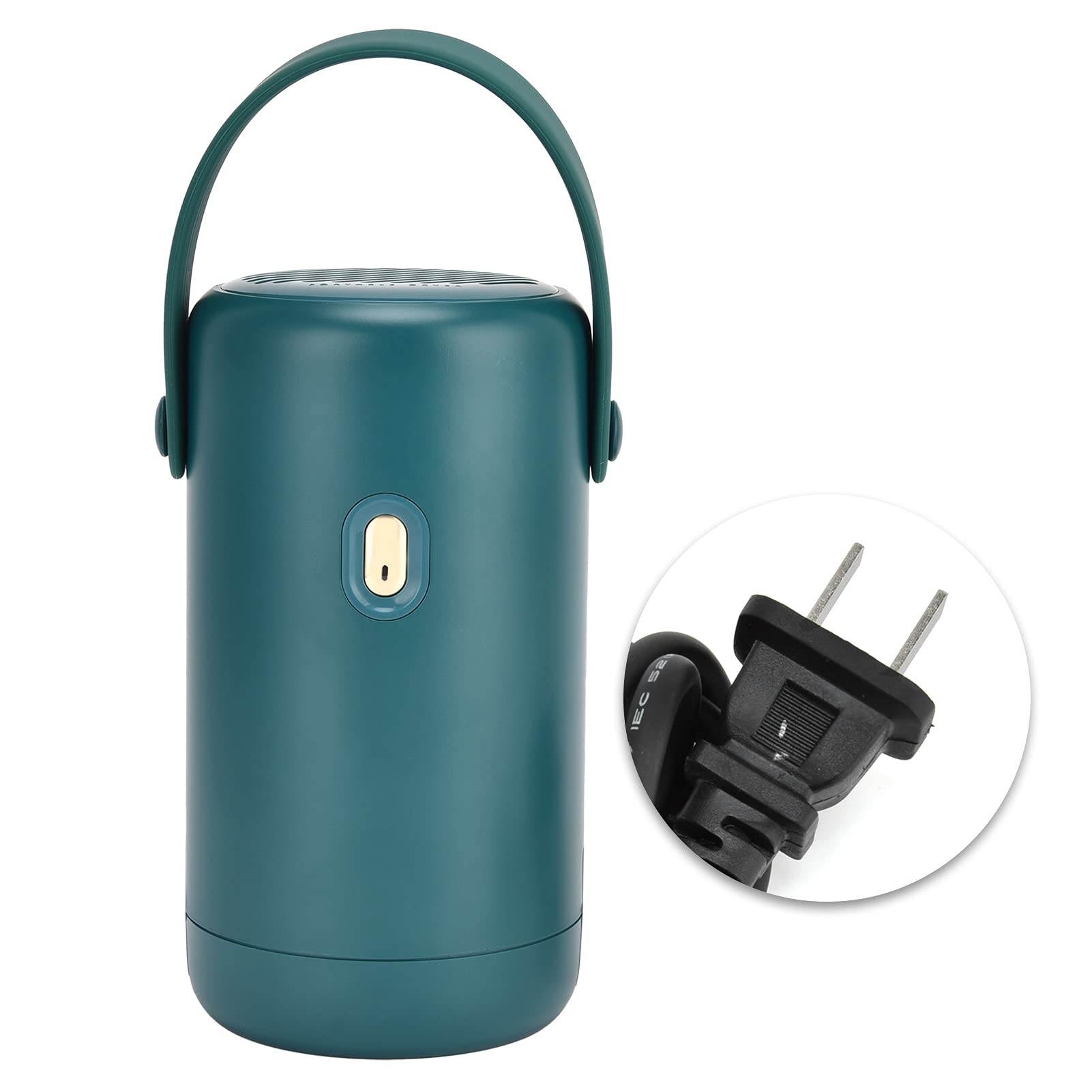 Geriop Travel Mini Portable Clothes Dryer, 250W Small Smart Clothes Dryer Machine, Suitable for Ladies Underwear/Gym Clothes/Socks/Panties/Vest/Fitness Clothes, Intelligent Temperature Control(Green)