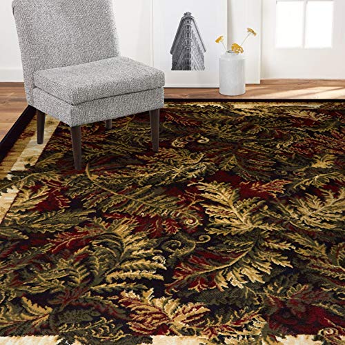 Home-Dynamix-Optimum-Kawan-Area-Rug-52-x-72-Traditional-Area-Rug-BlackBurgundyIvory 61et0NMOlrL