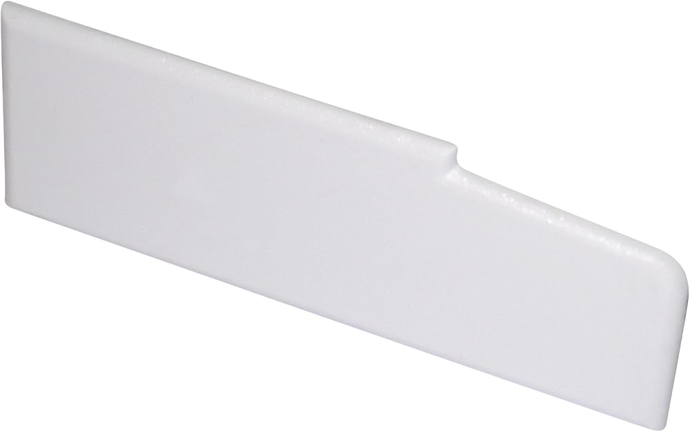 Truly PVC Supplies White Stub Window Cill End Caps for Eurocell uPVC Window