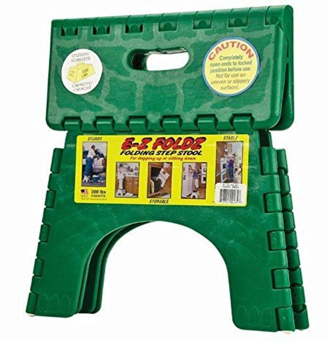 101-6FG Forest Green EZ Foldz Step Stool