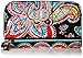Vera Bradley Women's Cotton Turnlock Wallet, Parisian Paisley, One Size
