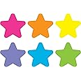 Teacher Created Resources® Spot On® Floor Markers, Bright Stars, 4" Carpet