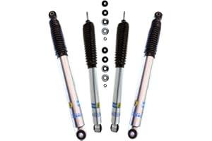 Trendsauto 5100 Front and Rear Monotube Shock Absorbers fits Ram 1500 2500 3500 4WD with 0-2.5 Inch Front Lift and 0-1 Inch Rear Lift | Includes TrendsAuto Decal | 24-191203 24-185776