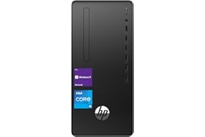 HP 290 G4 Business Tower Desktop, Intel 6-Core i5-10400 Processor, 32GB RAM, 1TB PCIe SSD, Wi-Fi, DVD-RW, Wired Keyboard and Mouse, HDMI, RJ-45, VGA, Windows 11 Pro, 2 Monitors Support 4K, Black