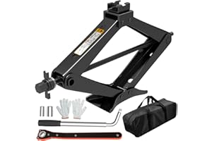 IMAYCC Scissor Jack for Car/SUV/MPV - Heavy Duty 3.0 Ton (6614 lbs) Car Jack kit with Hand Crank Trolley Lifter, Portable Eme