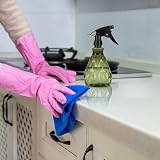 Vwoqiy 2 Pcs 500ml Empty Spray Bottles Adjustable Nozzle Refillable Green Brown view 7