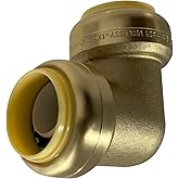 XFITTING Push Fit 1 Inch x 1 Inch Push Fit Elbow, 27-1-3=1XX, 1 Piece