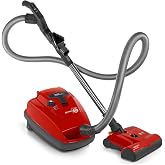 Sebo 9687AM AIRBELT K3 Premium Canister Vacuum with 7-Year Motor Warranty | Comes with Powerful ET-1 Powerhead for Pets and Carpeting + Parquet Brush, 37-Foot Operating Radius, Made in Germany