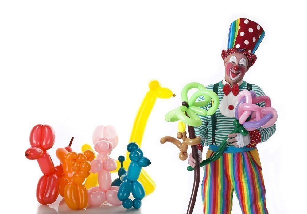 HAKACC Magic Balloons Kits,200 Pack 260Q Animal Balloons Assorted Color Thickening Latex Modeling Twisting Balloons for Animal Shape Weddings, Birthdays Clowns, Party Decorations